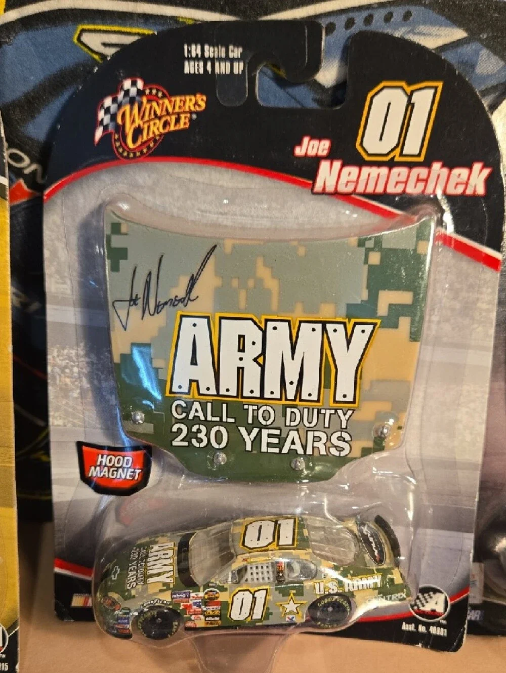 2006 & 2007 Winners Circle Hood Series Nascar Die-Cast Toy Cars